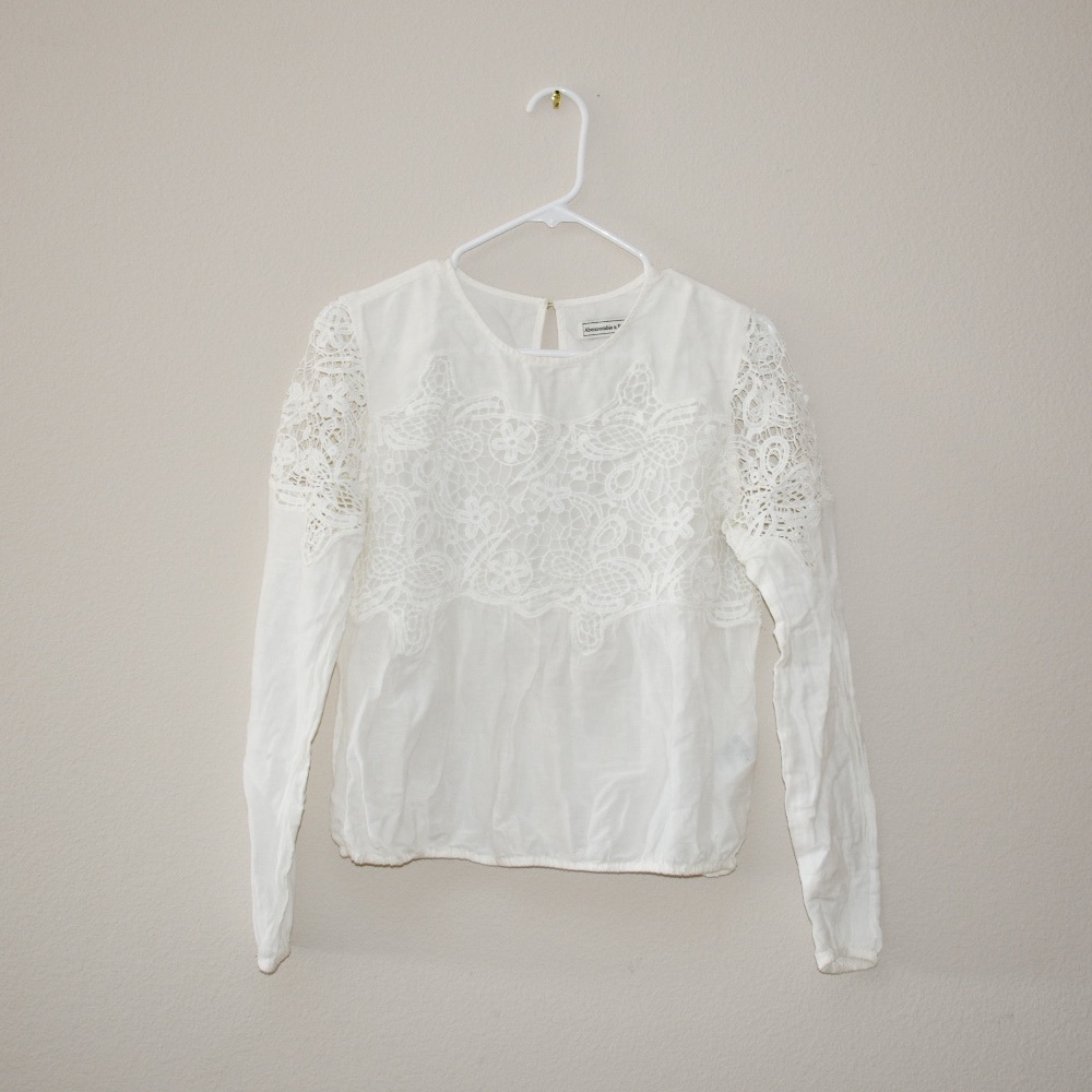 A&F Lace Blouse